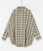 【ケービーエフ/KBF / URBAN RESEARCH】のBIGチェックシャツ 人気、トレンドファッション・服の通販 founy(ファニー) ファッション Fashion レディースファッション Fashion for Women トップス・カットソー Cut & Sew Tops シャツ・ブラウス・オフィスカジュアル Elegant Blouses & Button-Ups 2025年 2025 2025-2026秋冬・A/W Autumn/Winter 2025–26 AW25–26 冬 Winter / This Winter チェック Check, Plaid, Tartan ビスチェ Bustier, Corset Top 定番 Standard, Basic Item A/W・秋冬 Autumn/Winter 羽織 Haori, Light Jacket thumbnail YELLOW BEG|ID: prp329100004715771 ipo3291000000034205701