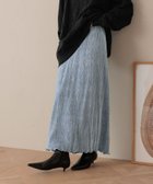 【ローリーズファーム/LOWRYS FARM】のシャイニーベロアタイトスカート 人気、トレンドファッション・服の通販 founy(ファニー) ファッション Fashion レディースファッション Fashion for Women スカート Skirts シンプル Simple, Minimal バランス Balance, Style Balance プリーツ Pleats, Pleated ベロア Velour, Soft Velvet ランダム Random, Irregular リラックス Relax, Relaxed Fit エレガント 上品 Elegant thumbnail ブルー|ID: prp329100004715869 ipo3291000000034479916