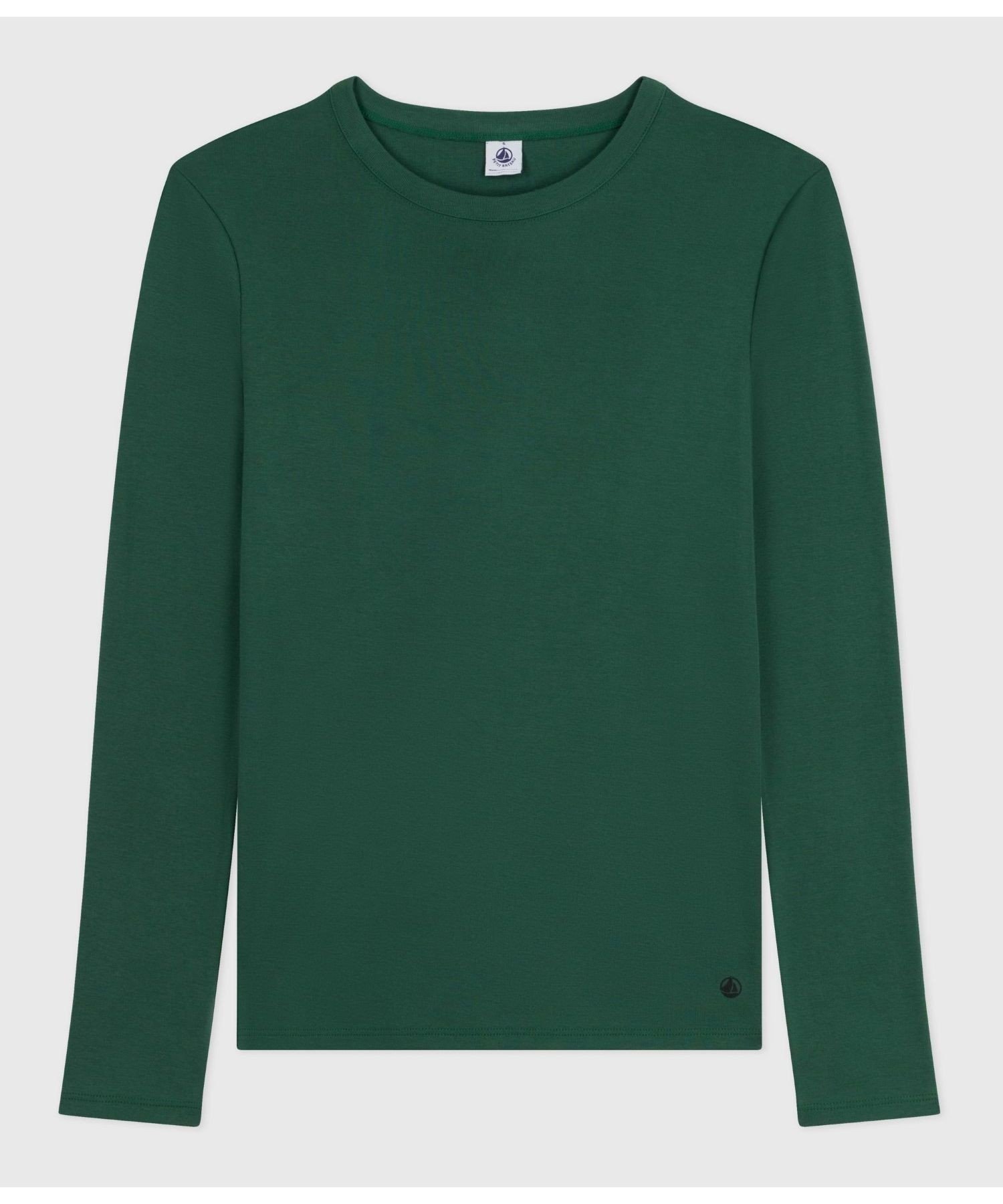 【プチバトー/PETIT BATEAU】の長袖Tシャツ インテリア・キッズ・メンズ・レディースファッション・服の通販 founy(ファニー)  ファッション Fashion レディースファッション Fashion for Women トップス・カットソー Cut & Sew Tops シャツ・ブラウス・オフィスカジュアル Elegant Blouses & Button-Ups ロングTシャツ・Tシャツ Longline T-Shirts & Tees インナー Innerwear 定番 Standard, Basic Item 長袖 Long Sleeve, Full Sleeve グリーン|ID: prp329100004715914 ipo3291000000034072370