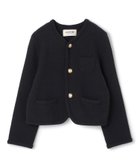 【トゥモローランド/TOMORROWLAND】のモスライクステッチ クルーネックジャケット 人気、トレンドファッション・服の通販 founy(ファニー) ファッション Fashion レディースファッション Fashion for Women アウター Coat / Outerwear Collection レディースジャケット・軽アウター Jackets 2025年 2025 2025春夏・S/S Spring/Summer 2025 SS25 クラシカル Classical, Vintage-Inspired コンパクト Compact, Small Size シェイプ Shape, Slim Fit ジャケット Jacket, Outerwear thumbnail 69 ネイビー|ID: prp329100004716023 ipo3291000000034719248