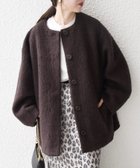 【シップス フォー ウィメン/SHIPS】の《追加 》SHIPS any シャギー ノーカラー コクーン コート 人気、トレンドファッション・服の通販 founy(ファニー) ファッション Fashion レディースファッション Fashion for Women アウター Coat / Outerwear Collection コート・ロングコート・ピーコート Long Coats, Peacoats & More 2025年 2025 2025-2026秋冬・A/W Autumn/Winter 2025–26 AW25–26 おすすめ Recommended / Our Picks コクーン Cocoon, Cocoon Silhouette フロント Front, Front Design thumbnail ブラウン|ID: prp329100004716061 ipo3291000000034360548