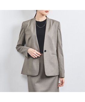 【ユナイテッドアローズ/UNITED ARROWS】のCANONICO ノーラペル ジャケット 人気、トレンドファッション・服の通販 founy(ファニー) ファッション Fashion レディースファッション Fashion for Women アウター Coat / Outerwear Collection レディースジャケット・軽アウター Jackets イタリア Italy インナー Innerwear シェイプ Shape, Slim Fit ジャケット Jacket, Outerwear セットアップ Set-Up, Coordinated Outfit フロント Front, Front Design アウトレット Outlet / Clearance おすすめ Recommended / Our Picks 夏 Summer エレガント 上品 Elegant |ID:prp329100004716077