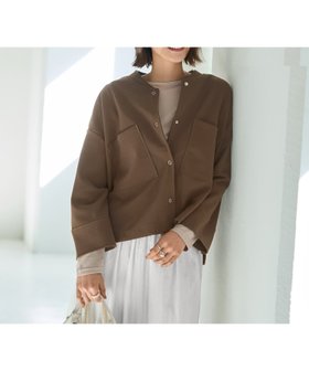 【スタイルデリ/STYLE DELI】の厚地ジョーゼットブルゾンジャケット 人気、トレンドファッション・服の通販 founy(ファニー) ファッション Fashion レディースファッション Fashion for Women アウター Coat / Outerwear Collection レディースジャケット・軽アウター Jackets ブルゾンジャケット・スポーティアウター Blouson Jackets インナー Innerwear 腕時計 Wristwatch カーディガン Cardigan, Knitwear ギャザー Gathered, Ruffled クール Cool, Chic ショルダー Shoulder, Shoulder Strap シルバー Silver, Metallic Silver ジャケット Jacket, Outerwear ジョーゼット Georgette, Semi-Sheer Fabric スクエア Square, Square Shape ストレッチ Stretch, Stretchy Fabric ストレート Straight, Straight Cut スリット Slit, Slit Detail タートル Turtleneck, Turtle Collar トレンド Trend, Trending Now ドロップ Drop Shoulder, Dropped Style 定番 Standard, Basic Item 長袖 Long Sleeve, Full Sleeve ハイネック High Neck, Mock Neck バングル Bangle, Bracelet フォルム Silhouette, Form フロント Front, Front Design ブルゾン Blouson, Bomber Jacket ボンディング Bonding, Bonded Fabric ポケット Pocket, Pocket Detail |ID:prp329100004716158