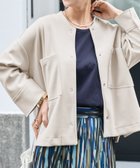 【スタイルデリ/STYLE DELI】の厚地ジョーゼットブルゾンジャケット 人気、トレンドファッション・服の通販 founy(ファニー) ファッション Fashion レディースファッション Fashion for Women アウター Coat / Outerwear Collection レディースジャケット・軽アウター Jackets ブルゾンジャケット・スポーティアウター Blouson Jackets インナー Innerwear 腕時計 Wristwatch カーディガン Cardigan, Knitwear ギャザー Gathered, Ruffled クール Cool, Chic ショルダー Shoulder, Shoulder Strap シルバー Silver, Metallic Silver ジャケット Jacket, Outerwear ジョーゼット Georgette, Semi-Sheer Fabric スクエア Square, Square Shape ストレッチ Stretch, Stretchy Fabric ストレート Straight, Straight Cut スリット Slit, Slit Detail タートル Turtleneck, Turtle Collar トレンド Trend, Trending Now ドロップ Drop Shoulder, Dropped Style 定番 Standard, Basic Item 長袖 Long Sleeve, Full Sleeve ハイネック High Neck, Mock Neck バングル Bangle, Bracelet フォルム Silhouette, Form フロント Front, Front Design ブルゾン Blouson, Bomber Jacket ボンディング Bonding, Bonded Fabric ポケット Pocket, Pocket Detail thumbnail グレイッシュホワイト|ID: prp329100004716158 ipo3291000000034074985