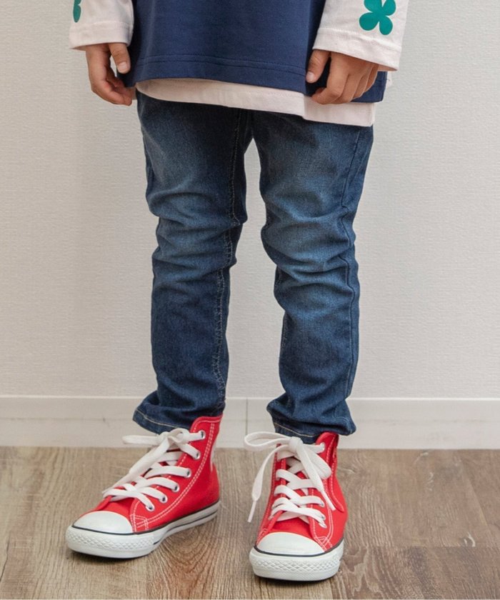 【エフオー オンラインストア/F.O.Online Store / KIDS】のすぽ軽テーパードパンツ 10分丈 インテリア・キッズ・メンズ・レディースファッション・服の通販 founy(ファニー) https://founy.com/ ファッション Fashion キッズファッション Fashion for Kids ボトムス Bottoms 2025年 2025 2025-2026秋冬・A/W Autumn/Winter 2025–26 AW25–26 おすすめ Recommended / Our Picks ブリーチ Bleach, Washed Finish ユーズド Used, Vintage-Look 人気 Popular, Best Seller |ID: prp329100004716217 ipo3291000000034123572