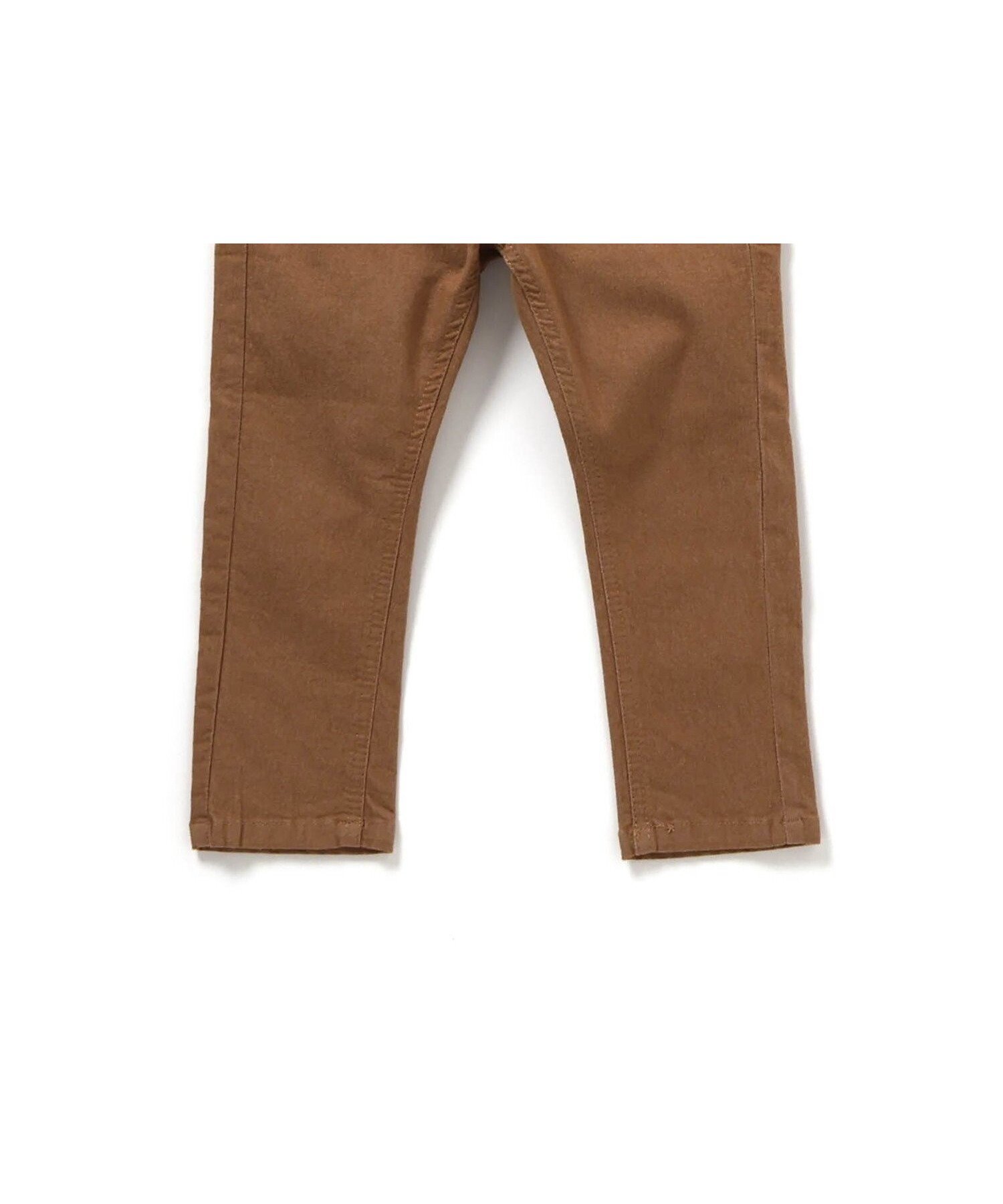 【エフオー オンラインストア/F.O.Online Store / KIDS】のすぽ軽テーパードパンツ 10分丈 インテリア・キッズ・メンズ・レディースファッション・服の通販 founy(ファニー) 　ファッション　Fashion　キッズファッション　Fashion for Kids　ボトムス　Bottoms　2025年　2025　2025-2026秋冬・A/W　Autumn/Winter 2025–26 AW25–26　おすすめ　Recommended / Our Picks　ブリーチ　Bleach, Washed Finish　ユーズド　Used, Vintage-Look　人気　Popular, Best Seller　キャメル|ID: prp329100004716217 ipo3291000000034123575