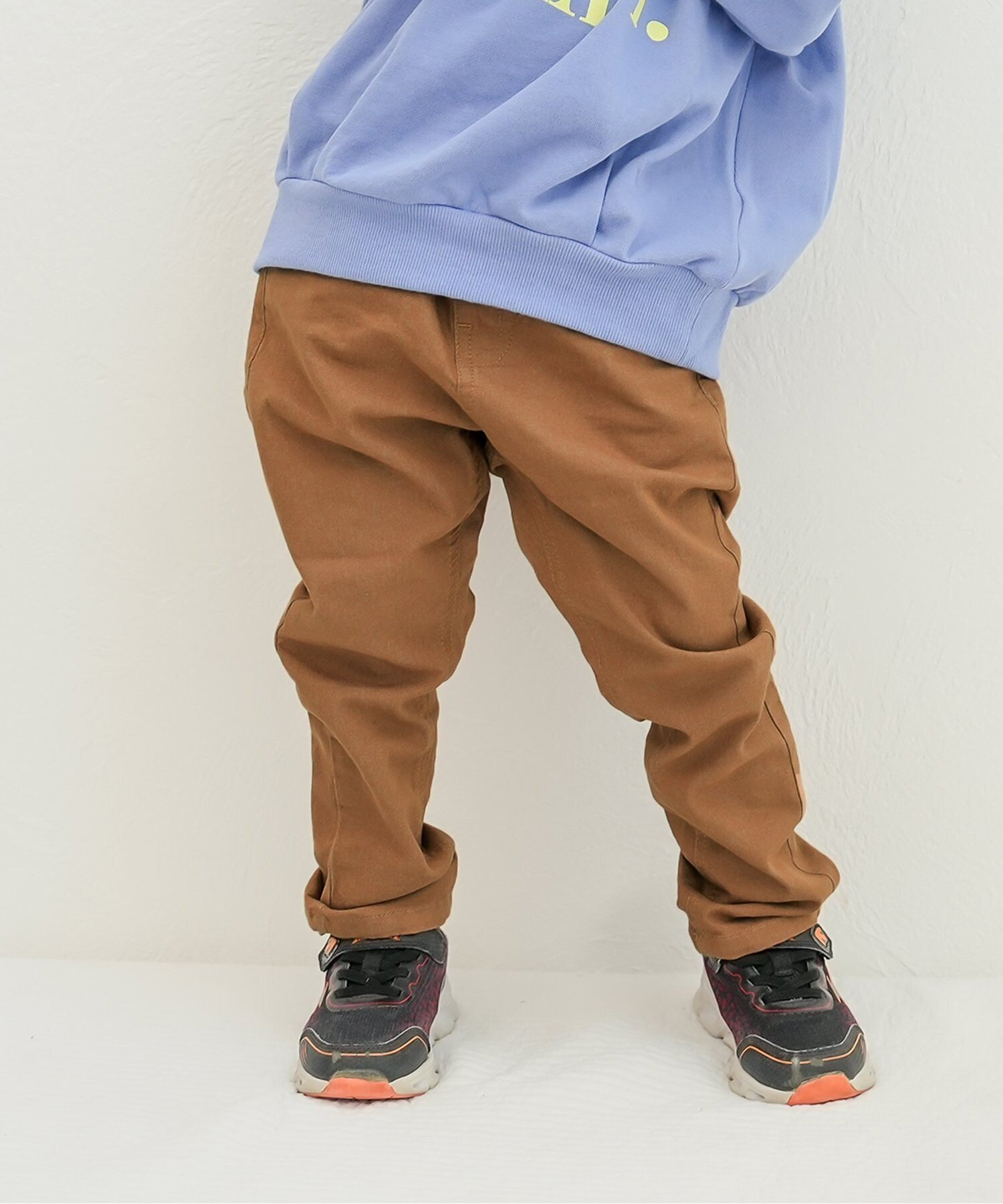 【エフオー オンラインストア/F.O.Online Store / KIDS】のすぽ軽テーパードパンツ 10分丈 インテリア・キッズ・メンズ・レディースファッション・服の通販 founy(ファニー) 　ファッション　Fashion　キッズファッション　Fashion for Kids　ボトムス　Bottoms　2025年　2025　2025-2026秋冬・A/W　Autumn/Winter 2025–26 AW25–26　おすすめ　Recommended / Our Picks　ブリーチ　Bleach, Washed Finish　ボトム　Bottoms, Lower Wear　ユーズド　Used, Vintage-Look　ワイド　Wide, Wide Fit　定番　Standard, Basic Item　A/W・秋冬　Autumn/Winter　キャメル|ID: prp329100004716217 ipo3291000000035064367