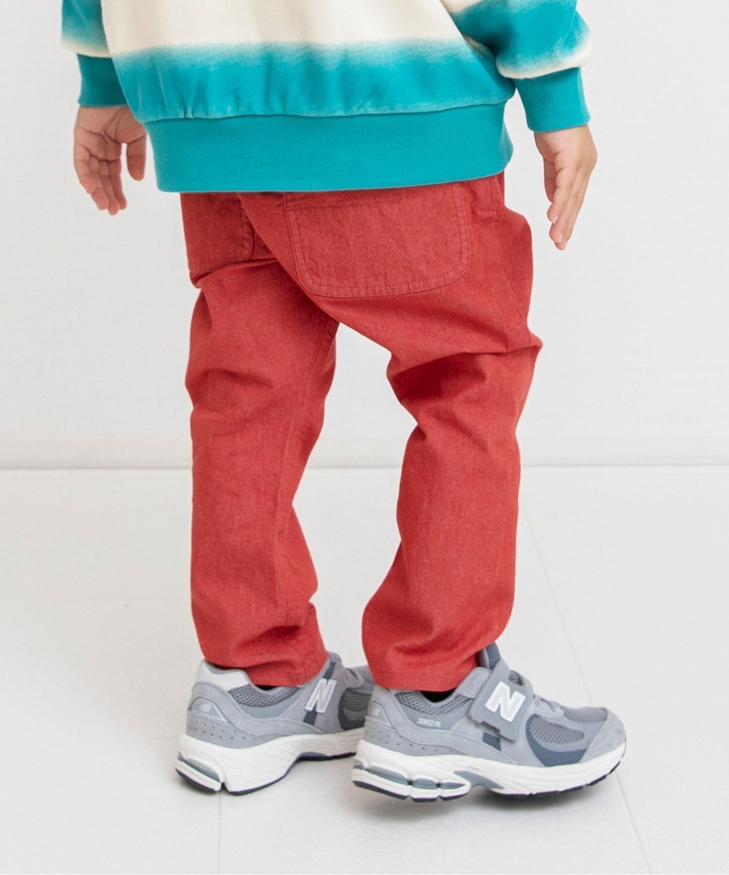 【エフオー オンラインストア/F.O.Online Store / KIDS】のすぽ軽テーパードパンツ 10分丈 インテリア・キッズ・メンズ・レディースファッション・服の通販 founy(ファニー) 　ファッション　Fashion　キッズファッション　Fashion for Kids　ボトムス　Bottoms　2025年　2025　2025-2026秋冬・A/W　Autumn/Winter 2025–26 AW25–26　おすすめ　Recommended / Our Picks　ブリーチ　Bleach, Washed Finish　ボトム　Bottoms, Lower Wear　ユーズド　Used, Vintage-Look　ワイド　Wide, Wide Fit　定番　Standard, Basic Item　A/W・秋冬　Autumn/Winter　オレンジ|ID: prp329100004716217 ipo3291000000035064378