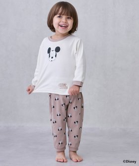【ナルミヤ オンライン/NARUMIYA ONELINE / KIDS】の【Disney】スムース長袖パジャマ 人気、トレンドファッション・服の通販 founy(ファニー) ファッション Fashion キッズファッション Fashion for Kids お家時間・ステイホーム Stay Home / At Home パジャマ Pajamas, Sleepwear プリント Print, Printed Pattern ポケット Pocket, Pocket Detail 長袖 Long Sleeve, Full Sleeve |ID:prp329100004716246