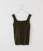 【イエナ/IENA】のSIMONE WILD/シモーネ ワイルド VELVET SINGLET タンクトップ VELVETSINGLET 人気、トレンドファッション・服の通販 founy(ファニー) ファッション Fashion レディースファッション Fashion for Women カラフル Colorful Design タンク Tank Top, Sleeveless Top パターン Pattern, Design Print thumbnail カーキ|ID: prp329100004716298 ipo3291000000034076336
