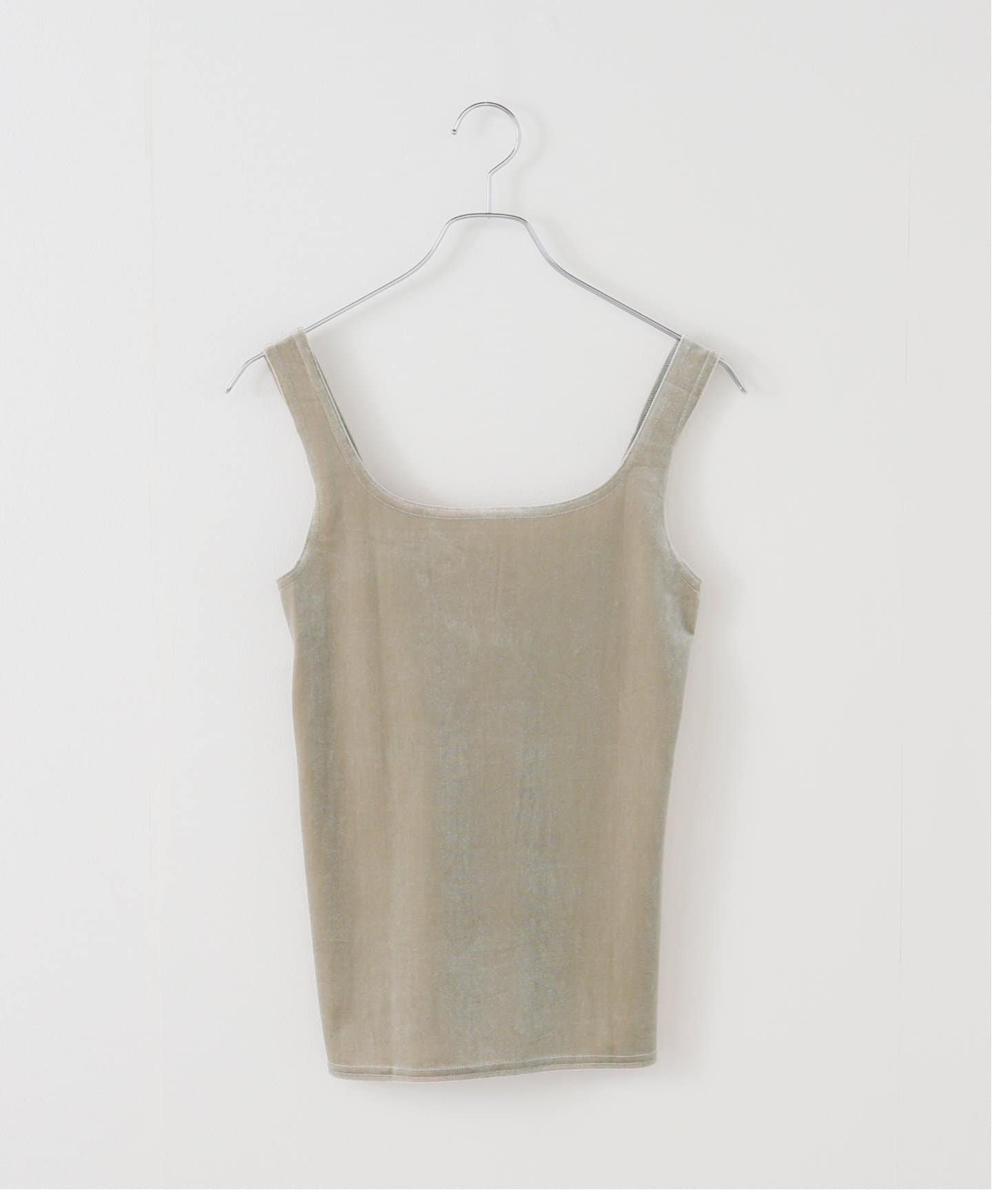 【イエナ/IENA】のSIMONE WILD/シモーネ ワイルド VELVET SINGLET タンクトップ VELVETSINGLET インテリア・キッズ・メンズ・レディースファッション・服の通販 founy(ファニー) 　ファッション　Fashion　レディースファッション　Fashion for Women　カラフル　Colorful Design　タンク　Tank Top, Sleeveless Top　パターン　Pattern, Design Print　グレーB|ID: prp329100004716298 ipo3291000000034076338