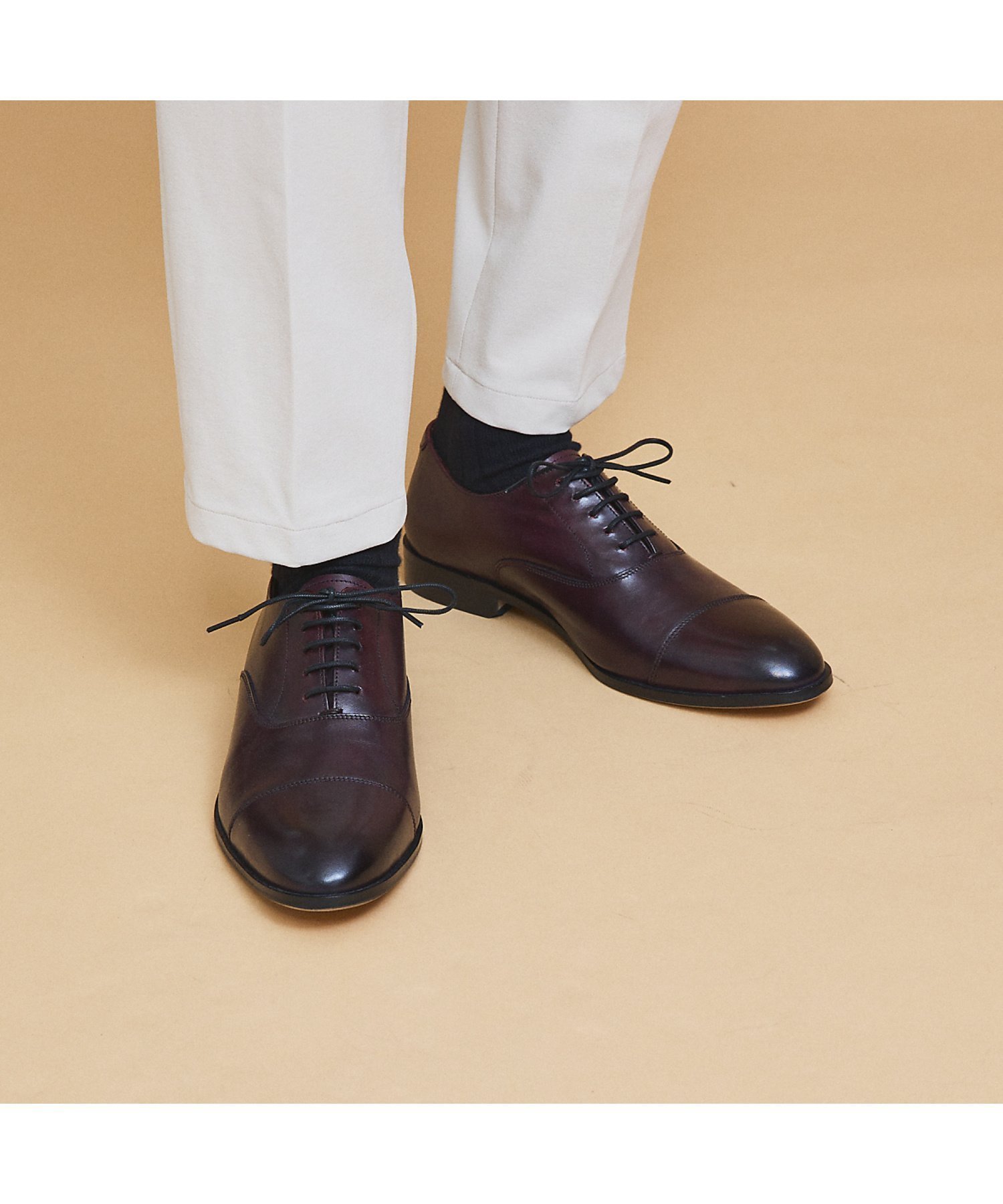 【アルフレッド バニスター/alfredoBANNISTER / MEN】の【人気No1!WEB別注】内羽根 ストレートチップ ビジネスシューズ / ドレスシ インテリア・キッズ・メンズ・レディースファッション・服の通販 founy(ファニー) 　ファッション　Fashion　メンズファッション　Fashion for Men　シューズ・靴　Shoes　シューズ　Shoes, Footwear　ストレート　Straight, Straight Cut　ドレス　Dress, One-Piece　ビジネス 仕事 通勤　Business / Work / Commuting　人気　Popular, Best Seller　別注　Limited Edition, Custom Order　ワイン|ID: prp329100004716316 ipo3291000000034076505