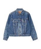 【ヒステリックグラマー/HYSTERIC GLAMOUR / MEN】のデニムジャケット 人気、トレンドファッション・服の通販 founy(ファニー) ファッション Fashion メンズファッション Fashion for Men インディゴ Indigo Denim ジャケット Jacket, Outerwear デニム Denim, Jeans Material ヴィンテージ Vintage Style thumbnail Lインディゴ|ID: prp329100004716341 ipo3291000000034076671