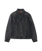 【ヒステリックグラマー/HYSTERIC GLAMOUR / MEN】のデニムジャケット 人気、トレンドファッション・服の通販 founy(ファニー) ファッション Fashion メンズファッション Fashion for Men インディゴ Indigo Denim ジャケット Jacket, Outerwear デニム Denim, Jeans Material ヴィンテージ Vintage Style thumbnail ブラック|ID: prp329100004716341 ipo3291000000034076673