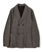 【トゥモローランド/TOMORROWLAND / MEN】のウールリネンコットン ダブルブレステッド 4Bジャケット 人気、トレンドファッション・服の通販 founy(ファニー) ファッション Fashion メンズファッション Fashion for Men ジャケット Jacket, Outerwear スーツ Suit, Formalwear セットアップ Set-Up, Coordinated Outfit ダブル Double, Double-Breasted ツイード Twill, Twill Weave デニム Denim, Jeans Material バランス Balance, Style Balance ブルゾン Blouson, Bomber Jacket ポケット Pocket, Pocket Detail リネン Linen, Linen Fabric thumbnail 17 グレー|ID: prp329100004716342 ipo3291000000034076683