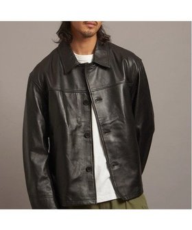 【ジャックローズ/JACKROSE / MEN】の【SKOOKUM×JACKROSE】LAMB LEATHER CAR COAT 2025(MENS) 人気、トレンドファッション・服の通販 founy(ファニー) ファッション Fashion メンズファッション Fashion for Men アウター Men's Coats Outerwear カッティング Cutting Detail 今季 This Season, Current Season ショルダー Shoulder, Shoulder Strap ショート Short, Short Length スタイリッシュ Stylish, Fashionable チェック Check, Plaid, Tartan デニム Denim, Jeans Material トレンド Trend, Trending Now ドロップ Drop Shoulder, Dropped Style 定番 Standard, Basic Item バランス Balance, Style Balance ローズ Rose, Rose Motif ワイド Wide, Wide Fit 再入荷 Restock / Back in Stock 2025年 2025 2025-2026秋冬・A/W Autumn/Winter 2025–26 AW25–26 |ID:prp329100004716397
