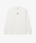 【ラコステ/LACOSTE / MEN】のワンポイントプリントロングスリーブTシャツ 人気、トレンドファッション・服の通販 founy(ファニー) ファッション Fashion メンズファッション Fashion for Men センター Center, Center Line フロント Front, Front Design プリント Print, Printed Pattern 長袖 Long Sleeve, Full Sleeve thumbnail ホワイト|ID: prp329100004716439 ipo3291000000034227325