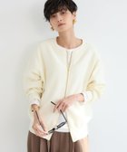 【バンヤードストーム/BARNYARDSTORM】の【WEB限定】ミラノリブZIPカーデ セットアップ対応 人気、トレンドファッション・服の通販 founy(ファニー) ファッション Fashion レディースファッション Fashion for Women セットアップ Matching Sets ショルダー Shoulder, Shoulder Strap シンプル Simple, Minimal ジップ Zip, Zipper セットアップ Set-Up, Coordinated Outfit ドロップ Drop Shoulder, Dropped Style フロント Front, Front Design ミラノリブ Milano Rib, Milano Stitch リラックス Relax, Relaxed Fit thumbnail オフホワイト|ID: prp329100004716526 ipo3291000000034635995