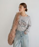 【ベイフロー/BAYFLOW】のスムースタッチプリント長袖Tシャツ グレー15|ID: prp329100004717117 ipo3291000000034320444