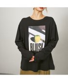 【ベイフロー/BAYFLOW】のスムースタッチプリント長袖Tシャツ ブラック19|ID: prp329100004717117 ipo3291000000034320445