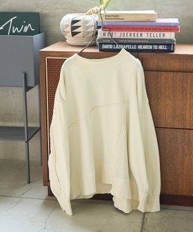 【フリークスストア/FREAK'S STORE】 リメイク風 ピグメント 裏毛 × ワッフル プルオーバー【限定展開】 25AW人気、トレンドファッション・服の通販 founy(ファニー) ファッション Fashion レディースファッション Fashion for Women トップス・カットソー Cut & Sew Tops カジュアルプルオーバー・ニットトップス Pullovers & Knit Tops / Casual Pullovers 2025年 2025 2025-2026秋冬・A/W Autumn/Winter 2025–26 AW25–26 冬 Winter / This Winter おすすめ Recommended / Our Picks ティアード Tiered, Tiered Style バランス Balance, Style Balance ビッグ Big, Oversized フロント Front, Front Design リメイク Remake, Reconstructed ロング Long, Long-Length ワッフル Waffle, Waffle Knit A/W・秋冬 Autumn/Winter |ID:prp329100004717151