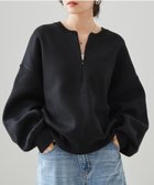 【ラナン/Ranan】のRanan/ハーフジップスウェットライクニット BL|ID: prp329100004717177 ipo3291000000034303332