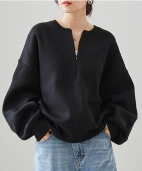 【ラナン/Ranan】のRanan/ハーフジップスウェットライクニット 人気、トレンドファッション・服の通販 founy(ファニー) ファッション Fashion レディースファッション Fashion for Women トップス・カットソー Cut & Sew Tops ニット Knit Tops & Sweaters レディースパーカー・カジュアルフーディー Casual Hoodies & Sweatshirts スウェット・クルーネックトップス Sweatshirts & Crewnecks / Relaxed Fit Sweat Tops インナー Innerwear カーゴパンツ Cargo Pants, Utility Pants ショルダー Shoulder, Shoulder Strap シンプル Simple, Minimal ジップ Zip, Zipper スウェット / スエット Sweatshirt, Sweatwear タートル Turtleneck, Turtle Collar ダウン Down, Puffer デニム Denim, Jeans Material ドロップ Drop Shoulder, Dropped Style ベーシック Basic, Essential ポケット Pocket, Pocket Detail ロング Long, Long-Length おすすめ Recommended / Our Picks エレガント 上品 Elegant ビジネス 仕事 通勤 Business / Work / Commuting |ID:prp329100004717177