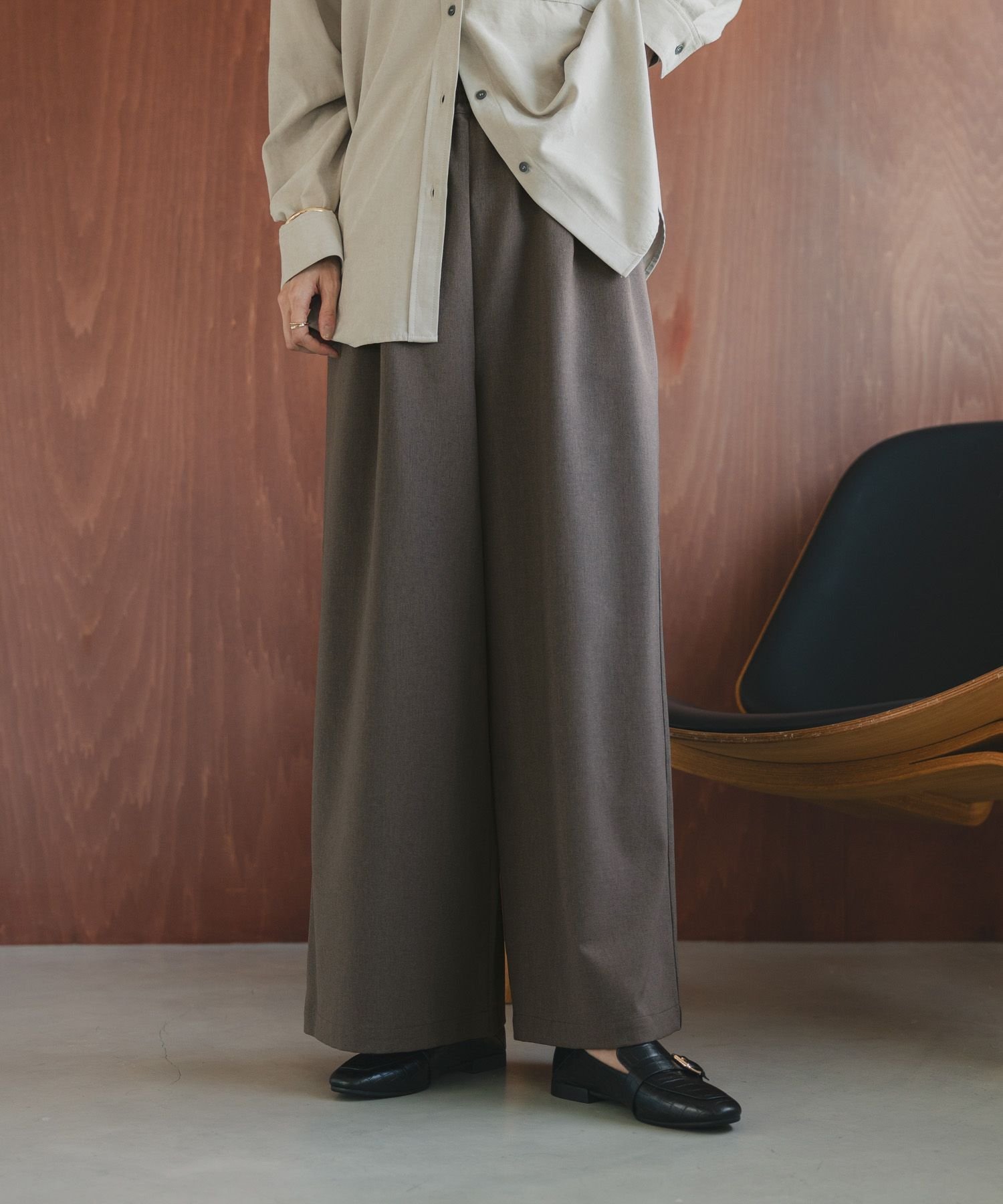【グローバルワーク/GLOBAL WORK】のイージーケアギャザーワイドパンツ/571199 人気、トレンドファッション・服の通販 founy(ファニー) 　ファッション　Fashion　レディースファッション　Fashion for Women　パンツ　Pants & Trousers　ギャザー　Gathered, Ruffled　シャーリング　Shirring, Ruched　トレンド　Trend, Trending Now　ワイド　Wide, Wide Fit　楽ちん　Easy Fit, Comfortable　秋　Autumn　 other-1|ID: prp329100004717220 ipo3291000000034083183