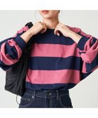 【フリークスストア/FREAK'S STORE】のワイドボーダー ロングスリーブ Tシャツ【限定展開】 24AW 人気、トレンドファッション・服の通販 founy(ファニー) ファッション Fashion レディースファッション Fashion for Women トップス・カットソー Cut & Sew Tops シャツ・ブラウス・オフィスカジュアル Elegant Blouses & Button-Ups ロングTシャツ・Tシャツ Longline T-Shirts & Tees カットソー Cut and Sewn Top スリーブ Sleeve, Long Sleeve / Short Sleeve チュニック Tunic, Long Top 定番 Standard, Basic Item 人気 Popular, Best Seller ビッグ Big, Oversized ベーシック Basic, Essential ボーダー Border, Stripe ラウンド Round, Round Neck ロング Long, Long-Length ワイド Wide, Wide Fit A/W・秋冬 Autumn/Winter 冬 Winter / This Winter おすすめ Recommended / Our Picks 2024年 2024 2024-2025秋冬・A/W Autumn/Winter 2024–25 AW24–25 thumbnail ネイビー×ピンク|ID: prp329100004717291 ipo3291000000034083824