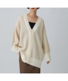 【レプシィム ローリーズファーム/LEPSIM LOWRYS FARM】の5ゲージダブルカラーチュニックカーディガン 人気、トレンドファッション・服の通販 founy(ファニー) ファッション Fashion レディースファッション Fashion for Women トップス・カットソー Cut & Sew Tops カーディガン・羽織り Layered Style Cardigans おすすめ Recommended / Our Picks カーディガン Cardigan, Knitwear チュニック Tunic, Long Top thumbnail アイボリー08|ID: prp329100004717386 ipo3291000000034480584