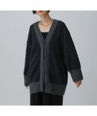 【レプシィム ローリーズファーム/LEPSIM LOWRYS FARM】の5ゲージダブルカラーチュニックカーディガン 人気、トレンドファッション・服の通販 founy(ファニー) ファッション Fashion レディースファッション Fashion for Women トップス・カットソー Cut & Sew Tops カーディガン・羽織り Layered Style Cardigans おすすめ Recommended / Our Picks カーディガン Cardigan, Knitwear チュニック Tunic, Long Top thumbnail チャコール18|ID: prp329100004717386 ipo3291000000034480586