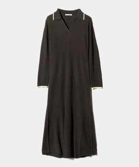 【ビューティ&ユース ユナイテッドアローズ/BEAUTY&YOUTH / UNITED ARROWS】 ウールポリエステルブレンド メランジ リブニットワンピース人気、トレンドファッション・服の通販 founy(ファニー) ファッション Fashion レディースファッション Fashion for Women ワンピース Dresses ニットワンピース Knit Dresses エレガント 上品 Elegant ショート Short, Short Length フェミニン Feminine, Girly フレア Flare, Flared メランジ Melange, Mixed Yarn ランダム Random, Irregular おすすめ Recommended / Our Picks |ID:prp329100004717389
