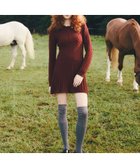 【ヘザー/Heather】の【POLO BCS(ポロ・ビーシーエス)】ケーブルワンピース 人気、トレンドファッション・服の通販 founy(ファニー) ファッション Fashion レディースファッション Fashion for Women ワンピース Dresses おすすめ Recommended / Our Picks 今季 This Season, Current Season 冬 Winter / This Winter thumbnail ボルドー|ID: prp329100004717411 ipo3291000000034085403