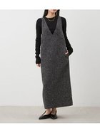 【ミラオーウェン/Mila Owen】の【セットアイテム】クルーネックニット×Aラインキャミレイヤードワンピース BLK[009]|ID: prp329100004717425 ipo3291000000035134509