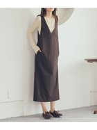 【ミラオーウェン/Mila Owen】の【セットアイテム】クルーネックニット×Aラインキャミレイヤードワンピース BRW[058]|ID: prp329100004717425 ipo3291000000035198569