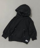 【エフオー オンラインストア/F.O.Online Store / KIDS】のWEB限定 無地ボーダーパーカー ブラック|ID: prp329100004717611 ipo3291000000034088276