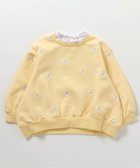 【エフオー オンラインストア/F.O.Online Store / KIDS】のアソート総柄刺繍レイヤードトレーナー クリーム|ID: prp329100004717647 ipo3291000000034088689