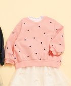 【エフオー オンラインストア/F.O.Online Store / KIDS】のアソート総柄刺繍レイヤードトレーナー ピンク|ID: prp329100004717647 ipo3291000000034088693