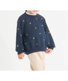 【エフオー オンラインストア/F.O.Online Store / KIDS】のアソート総柄刺繍レイヤードトレーナー 人気、トレンドファッション・服の通販 founy(ファニー) ファッション Fashion キッズファッション Fashion for Kids トレーナー Sweatshirt, Trainer A/W・秋冬 Autumn/Winter thumbnail ネイビーブルー|ID: prp329100004717647 ipo3291000000034730687