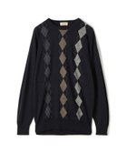 【トゥモローランド/TOMORROWLAND / MEN】の【別注】JOHN SMEDLEY ウール アーガイルクルーネック プルオーバーニット 人気、トレンドファッション・服の通販 founy(ファニー) ファッション Fashion メンズファッション Fashion for Men トップス・カットソー Cut & Sew Tops ニット・セーター / 定番トップス Knit Tops & Sweaters 2025年 2025 2025-2026秋冬・A/W Autumn/Winter 2025–26 AW25–26 インナー Innerwear ジャケット Jacket, Outerwear 別注 Limited Edition, Custom Order A/W・秋冬 Autumn/Winter 軽量 Lightweight, Ultra Light thumbnail 18 グレー系|ID: prp329100004717675 ipo3291000000034089003