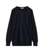 【トゥモローランド/TOMORROWLAND / MEN】の【別注】JOHN SMEDLEY ウール アーガイルクルーネック プルオーバーニット 人気、トレンドファッション・服の通販 founy(ファニー) ファッション Fashion メンズファッション Fashion for Men トップス・カットソー Cut & Sew Tops ニット・セーター / 定番トップス Knit Tops & Sweaters 2025年 2025 2025-2026秋冬・A/W Autumn/Winter 2025–26 AW25–26 インナー Innerwear ジャケット Jacket, Outerwear 別注 Limited Edition, Custom Order A/W・秋冬 Autumn/Winter 軽量 Lightweight, Ultra Light thumbnail 68 ネイビー系|ID: prp329100004717675 ipo3291000000034089005