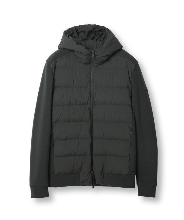 【メンズビギトーキョー/Men's Bigi / MEN】の【DUNO/デュノ】切替ダウンブルゾン GIANT インテリア・キッズ・メンズ・レディースファッション・服の通販 founy(ファニー) 　ファッション　Fashion　メンズファッション　Fashion for Men　切替　Switching, Contrast Panel　スウェット / スエット　Sweatshirt, Sweatwear　スタイリッシュ　Stylish, Fashionable　ストレッチ　Stretch, Stretchy Fabric　スリム　Slim, Slim Fit　ダウン　Down, Puffer　ダブル　Double, Double-Breasted　ハンド　Hand, Handmade　フィット　Fit, Slim Fit　フロント　Front, Front Design　ブルゾン　Blouson, Bomber Jacket　ポケット　Pocket, Pocket Detail　防寒　Cold Protection, Winter-Ready　モダン　Modern, Contemporary　オリーブ|ID: prp329100004717676 ipo3291000000034089015
