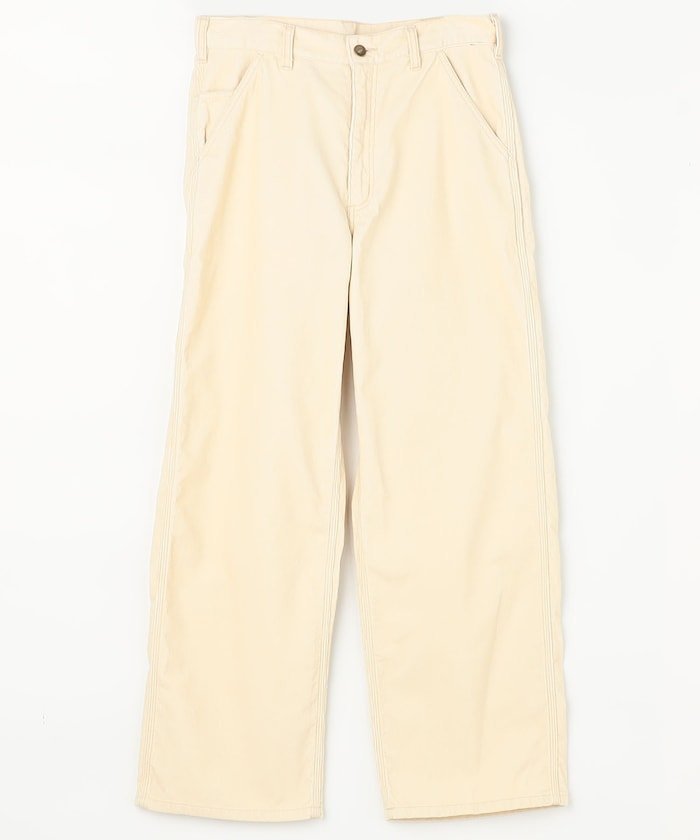 【フリークスストア/FREAK'S STORE】のCorduroy Dock Pants / S25FC061 / コーデュロイ ワイドストレートパンツ 25AW インテリア・キッズ・メンズ・レディースファッション・服の通販 founy(ファニー) 　ファッション　Fashion　メンズファッション　Fashion for Men　ボトムス　Bottoms　2025年　2025　2025-2026秋冬・A/W　Autumn/Winter 2025–26 AW25–26　冬　Winter / This Winter　コーデュロイ　Corduroy, Cord Fabric　ストレート　Straight, Straight Cut　ドローコード　Drawcord, Drawstring Cord　フロント　Front, Front Design　ワイド　Wide, Wide Fit　ワーク　Workwear, Utility Style　A/W・秋冬　Autumn/Winter　オフホワイト|ID: prp329100004717704 ipo3291000000034089286