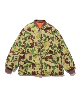 【ビームス/BEAMS / MEN】のアニマル プリント リバーシブル ワーク パフ ブルゾン 人気、トレンドファッション・服の通販 founy(ファニー) ファッション Fashion メンズファッション Fashion for Men アニマル Animal Print 軽量 Lightweight, Ultra Light スウェット / スエット Sweatshirt, Sweatwear ブルゾン Blouson, Bomber Jacket プリント Print, Printed Pattern リバーシブル Reversible, Two-Sided ワーク Workwear, Utility Style |ID:prp329100004717715