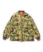 【ビームス/BEAMS / MEN】のアニマル プリント リバーシブル ワーク パフ ブルゾン 人気、トレンドファッション・服の通販 founy(ファニー) ファッション Fashion メンズファッション Fashion for Men アニマル Animal Print 軽量 Lightweight, Ultra Light スウェット / スエット Sweatshirt, Sweatwear ブルゾン Blouson, Bomber Jacket プリント Print, Printed Pattern リバーシブル Reversible, Two-Sided ワーク Workwear, Utility Style thumbnail OLIVE|ID: prp329100004717715 ipo3291000000034089383