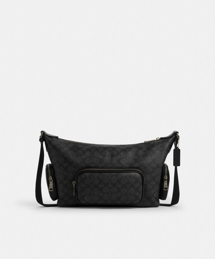 【コーチ/COACH / MEN】の【公式】フィン クロスボディ バッグ・ポケット・シグネチャー キャンバス インテリア・キッズ・メンズ・レディースファッション・服の通販 founy(ファニー) https://founy.com/ ファッション Fashion メンズファッション Fashion for Men バッグ Bags アウトレット Outlet / Clearance キャンバス Canvas, Canvas Fabric シューズ Shoes, Footwear ラップ Wrap, Wrap Design 財布 Wallet, Purse |ID: prp329100004717718 ipo3291000000034089408