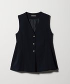 【ユナイテッドアローズ/UNITED ARROWS】のダブルニット ペプラムベスト -ウォッシャブル・セットアップ対応- A DAY IN THE LIFE NAVY|ID: prp329100004718448 ipo3291000000034517317