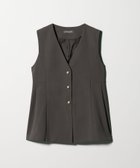 【ユナイテッドアローズ/UNITED ARROWS】のダブルニット ペプラムベスト -ウォッシャブル・セットアップ対応- A DAY IN THE LIFE DK.BROWN|ID: prp329100004718448 ipo3291000000034517320