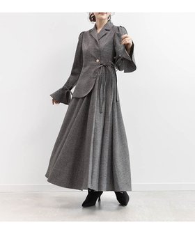 【ランダ/RANDA】のテーラードカラーワンピース 人気、トレンドファッション・服の通販 founy(ファニー) ファッション Fashion レディースファッション Fashion for Women ワンピース Dresses おすすめ Recommended / Our Picks インナー Innerwear エレガント 上品 Elegant クラシカル Classical, Vintage-Inspired タートルネック Turtleneck, High Neck フレア Flare, Flared リボン Ribbon, Bow A/W・秋冬 Autumn/Winter |ID:prp329100004718589