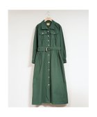【ナイジェル ケーボン/NIGEL CABOURN】の【公式】WOMAN / ジャパニーズファーマーコートドレス / JAPANESE 人気、トレンドファッション・服の通販 founy(ファニー) ファッション Fashion レディースファッション Fashion for Women アウター Coat / Outerwear Collection コート・ロングコート・ピーコート Long Coats, Peacoats & More ワンピース Dresses フォーマル・パーティードレス・結婚式用ドレス Elegant & Casual Dresses インナー Innerwear ドレス Dress, One-Piece ポケット Pocket, Pocket Detail ミリタリー Military, Army Style thumbnail グリーン|ID: prp329100004718591 ipo3291000000034096683